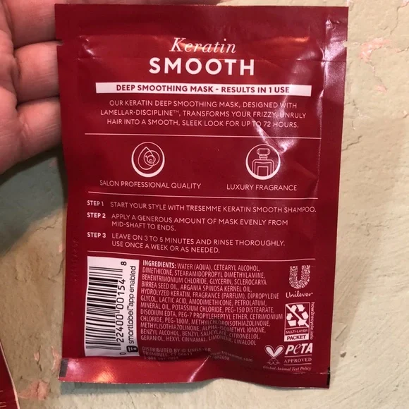 TRESemmé Keratin Smooth Deep Smoothing Mask (X3) - Picture 2 of 2